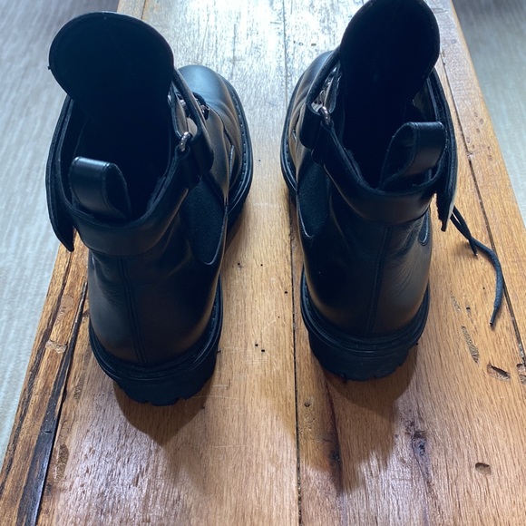 Ladies combat boots - Picture 2 of 5